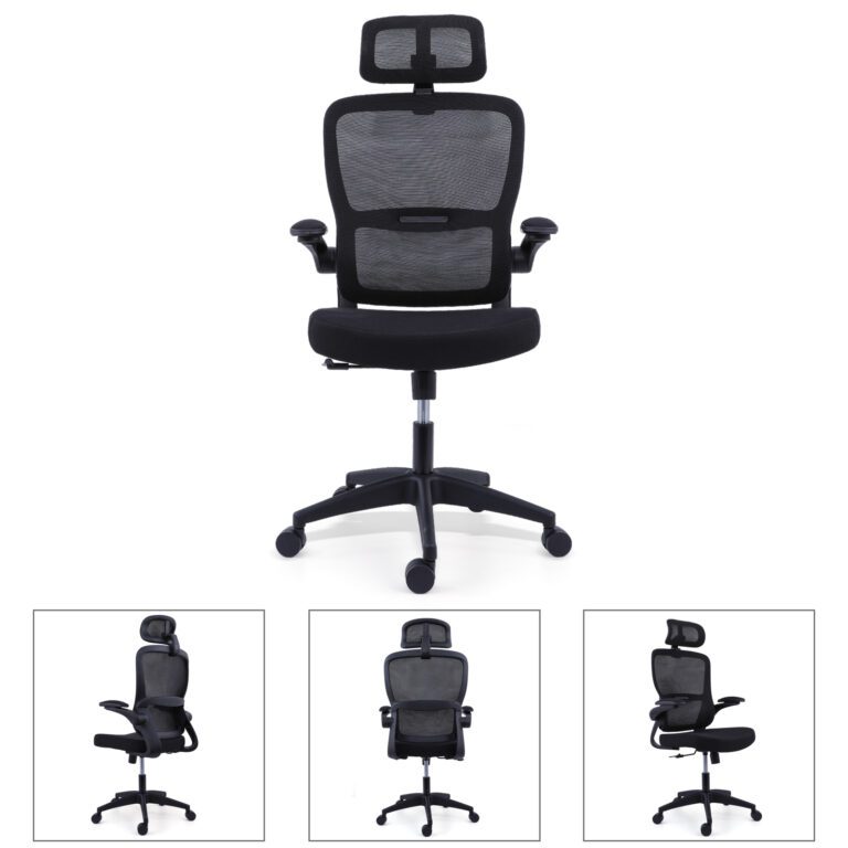 black-mesh-high-backed-office-chair-with-adjustable-headrest-and-flip-up-armrests