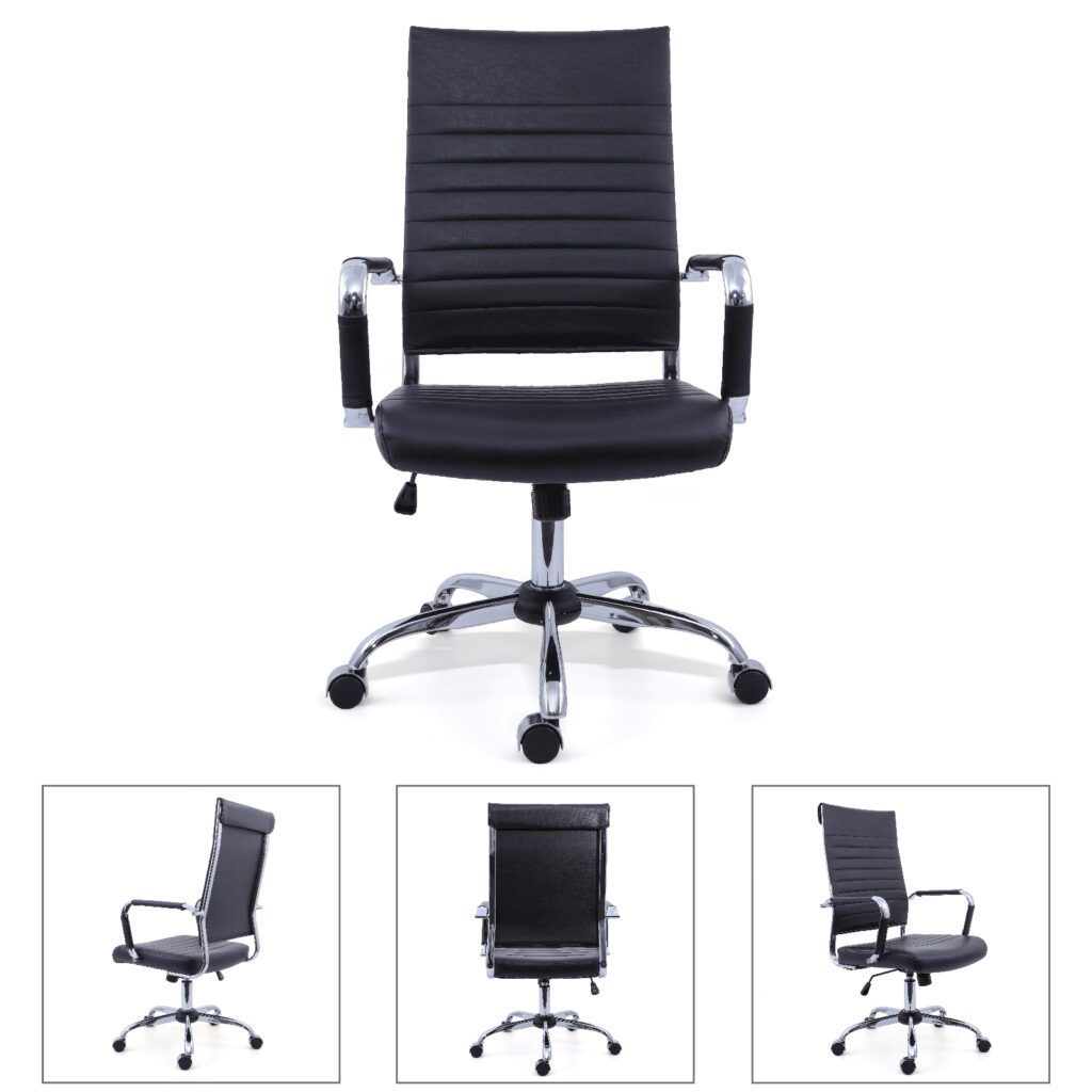 black-chrome-stylish-executive-office-chair