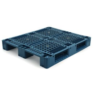Plastic Stackable Pallet 120x100x15.5cm UK Size 4 Tonne (4,000kg) Bulk Storage