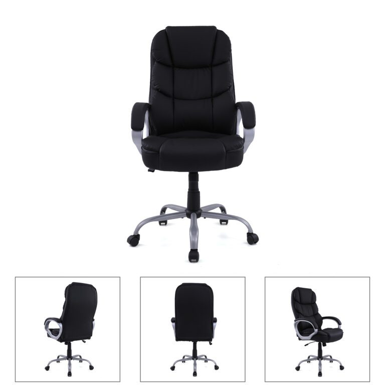 black-faux-leather-executive-meeting-room-chair