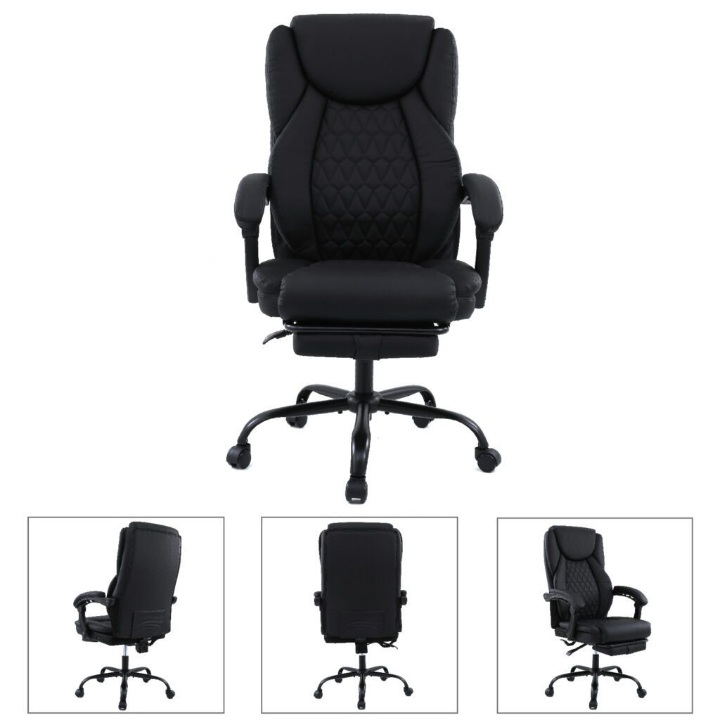 black-faux-stitched-leather-executive-chair-with-extendable-footrest