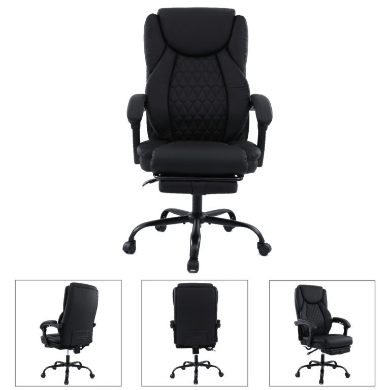 black-faux-stitched-leather-executive-chair-with-extendable-footrest