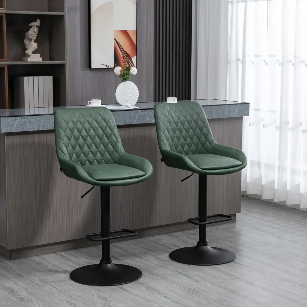 chairtec premium bar stools in kitchen